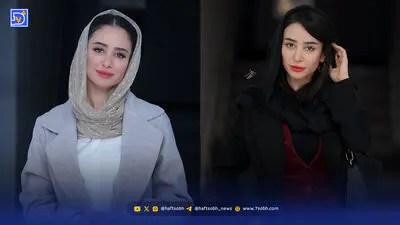 الناز حبیبی و برادرش در اکران خصوصی