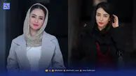 الناز حبیبی و برادرش در اکران خصوصی
