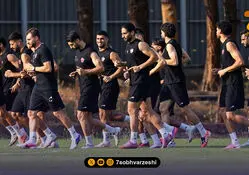 گزارش تصویری از تمرین امروز پرسپولیس
