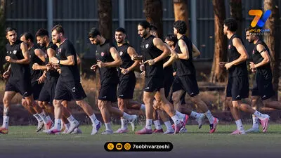 گزارش تصویری از تمرین امروز پرسپولیس