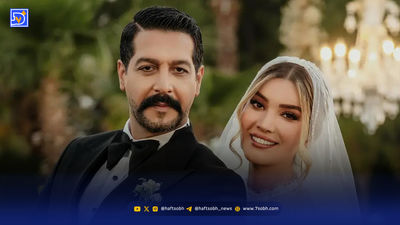 عکس سه نفره علی دایی و تازه عروس و داماد سینمای ایران در تالار