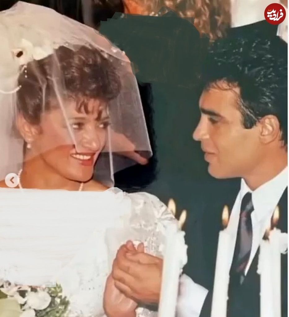 عکس/ مراسم عروسی شهره آغداشلو و هوشنگ توزیع؛ سال ۶۵