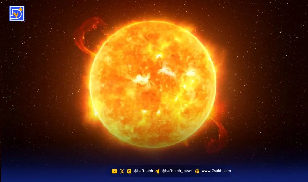 تصویر باورنکردنی از سقوط یک انسان بر روی خورشید!