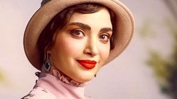 ویدیو لو رفته از قلیان کشیدن بهنوش طباطبایی در پشت صحنه سریال سووشون