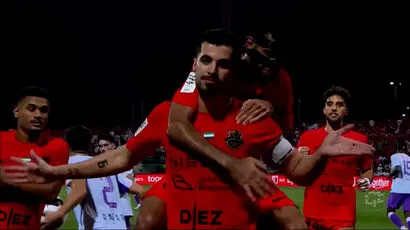 گل اول شباب الاهلی به العین توسط سعید عزت اللهی