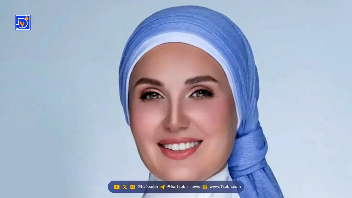 گلوریا هاردی با تور گیپور عروسی اش / تغییرچهره خانم بازیگر چشم عسلی دو رگه