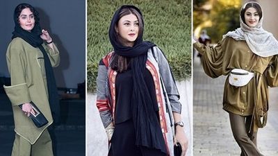 فرشته حسینی با استایلی  عجیب و غریب، جایزه بهترین بازیگر زن را به خانه برد!