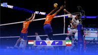 خلاصه بازی والیبال ایران 3 - هلند 2 (لیگ ملت‌های والیبال)