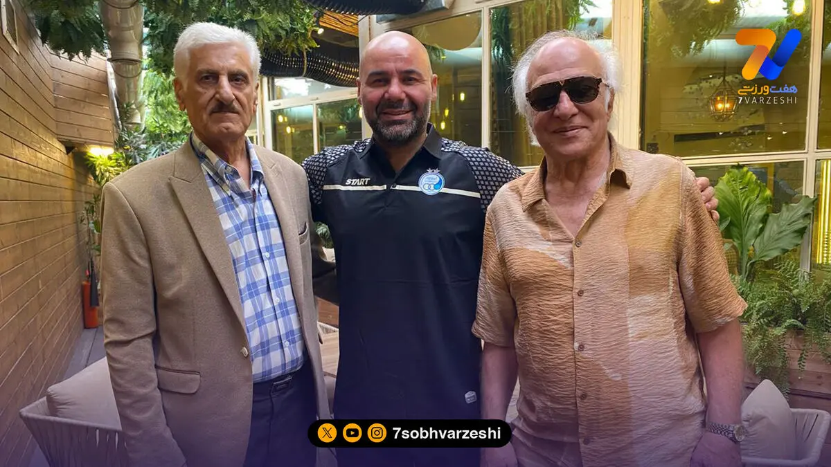 دو پیشکسوت استقلال همراه کاروان آبی‌ها در بصره