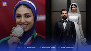 عکس های خصوصی عروسی مرجان سلحشوری لو رفت! + 8 عکس با لباس رویایی و جذاب