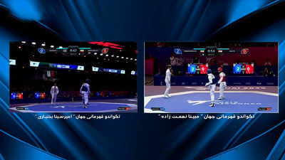 پیروزی مقتدرانه مبینا نعمتزاده مقابل حریف لبنانی