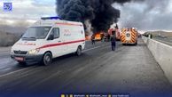  در تصادف اتوبوس با یک خودرو ۱۰ دانش آموز ارومیه‌ای مصدوم شدند
