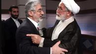 دیدار مشاوران میرحسین موسوی با مهدی کروبی