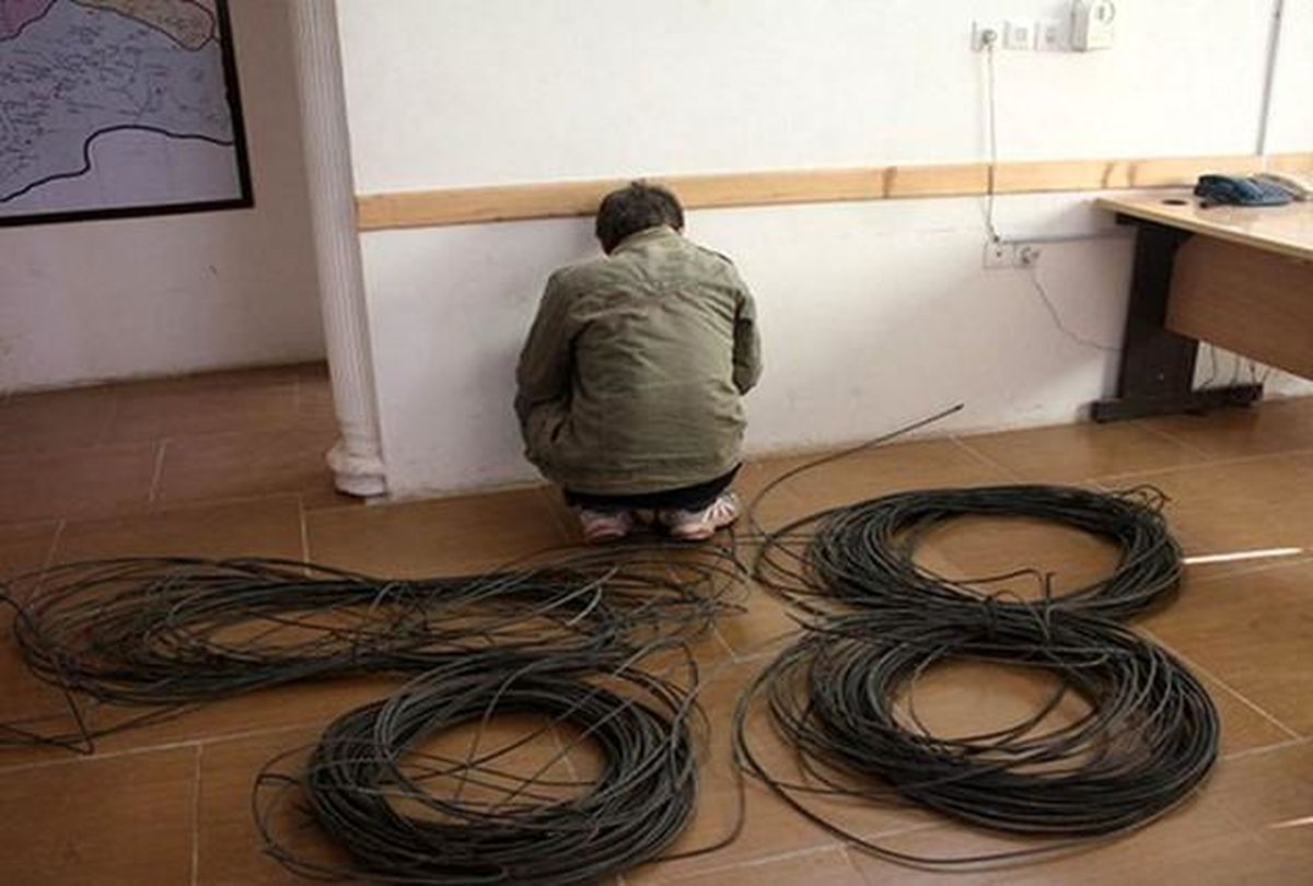 رمزگشایی از سرقت کابلهای برق آزادراه معلم اصفهان