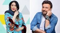 عکس دو نفره  محمد علیزاده و همسرش سارا منجزی‌پور/ چقدر این دو نفر بهم میان!
