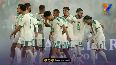 گل اول الجزایر به اتریش توسط رافیک بلقالی