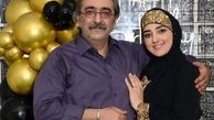 قاب خانوادگی مجری تلویزیون در هیئت + عکس