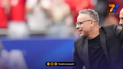حمایت دختر اینفانتینو از این تیم ملی در ورزشگاه + عکس