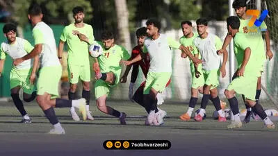 تیم ملی امید ایران به ژاپن رسید