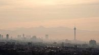 کیفیت هوای تهران در وضعیت ناسالم