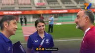 بازدید امیدهای ایران از ورزشگاه پیش از آغاز بازی‌های ناگویا