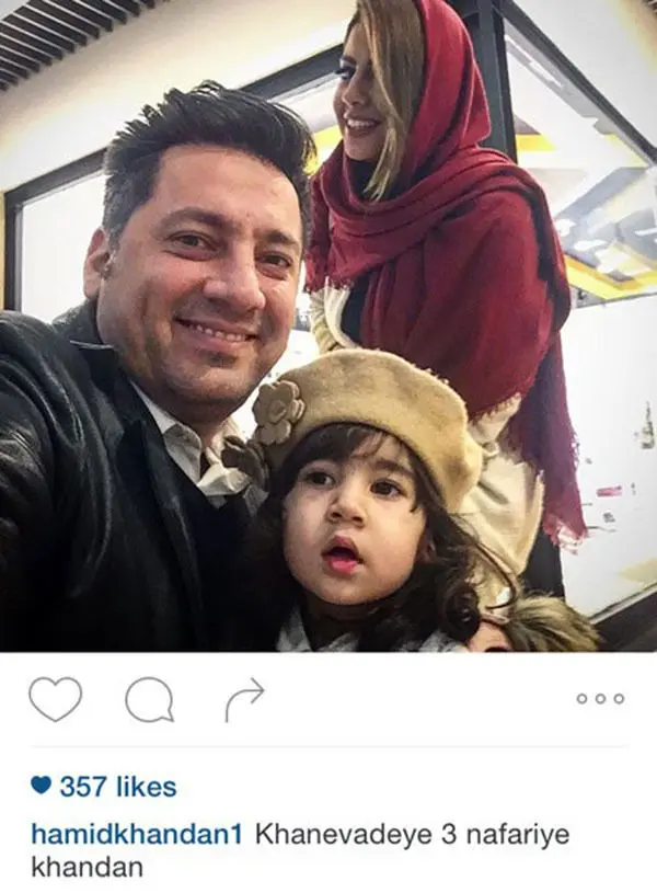 پریا پرتوی فرد و شوهر اول و دومش /بابک و حمید 