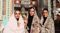 عکس جذاب دختران والیبالیست ایران در امام‌زاده صالح