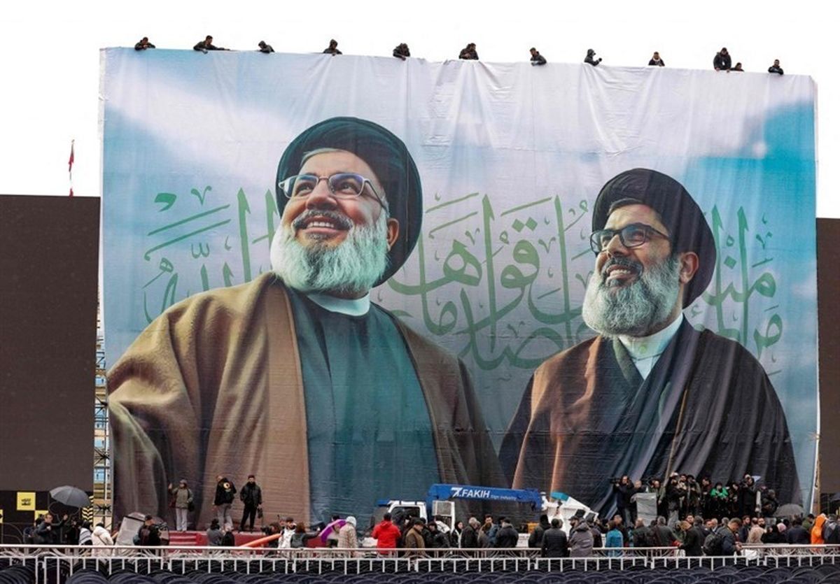 گزارش لحظهای از مراسم تشییع پیکر شهیدان سید حسن نصرالله و سید هاشم صفیالدین