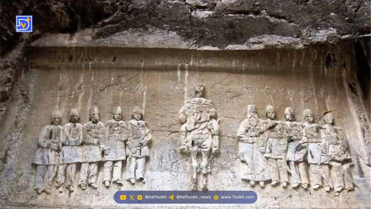 جاهطلبی ناصرالدین شاه برای حک تصویرش بر کوه بیستون