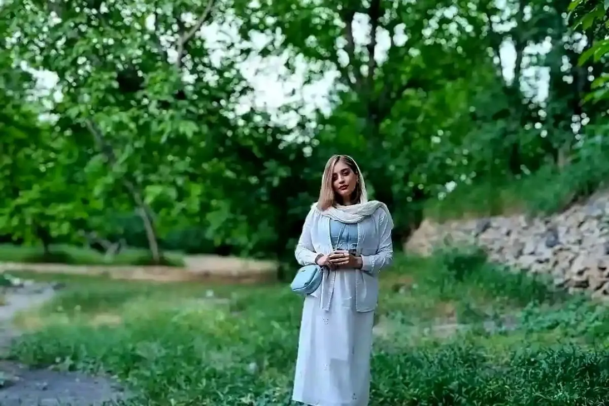 ناهید محمودی در دل طبیعت 3