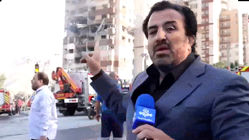 گزارش حسینی بای از حمله موشکی به مجتمع اساتید میدان کتاب