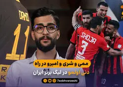 ممی و شری و امیرو در راه؛ دنی اولمو در لیگ برتر ایران
