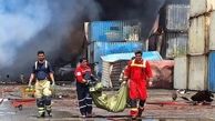 لحظه عملیات آواربرداری و جست‌وجوی گم‌شدگانِ بندر شهید رجایی (ببینید)