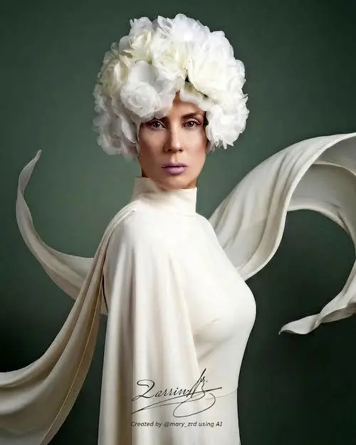 گریم خاص سارا بهرامی