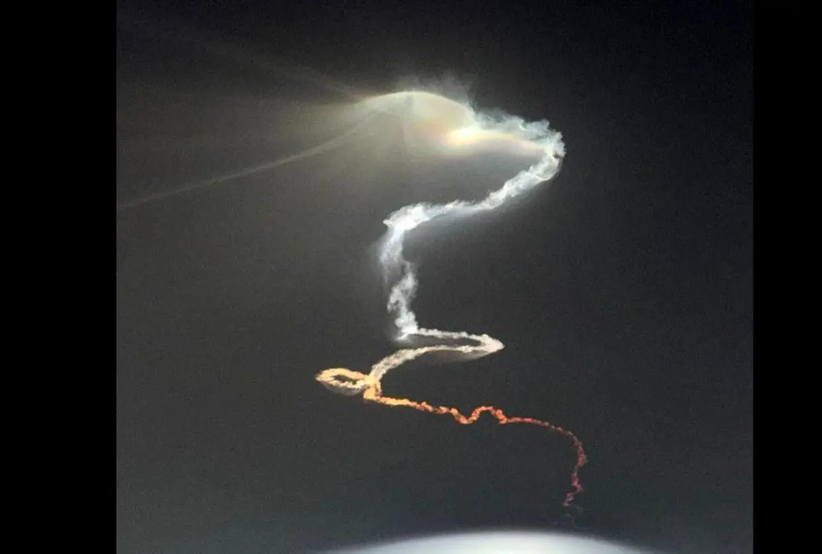 عکس های دیدنی از موشک های ایران در آسمان تل آویو