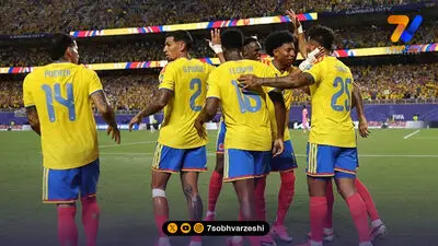لوئیز دیاز بهترین بازیکن نبرد کلمبیا و غنا شد