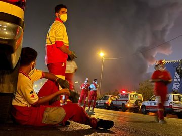 از انفجار بندر رجایی بندرعباس تا اطفا حریق توسط آتش‌نشان‌ها