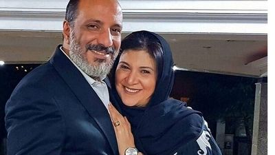 نوستالژی سینمایی؛ عکسی قدیمی از مصطفی کیایی، هانیه توسلی و هومن سیدی در پشت صحنه فیلم خط ویژه