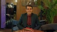 محمدرضا رهبری در جشن تولد 42 سالگی‌اش