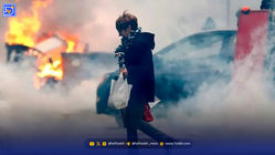 روز پرتنش در فرانسه با تظاهرات سراسری یک روزه با شعار «همه چیز را مسدود کنید» + ویدئو
