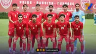 ترکیب تیم جوانان ایران مقابل فلسطین مشخص شد