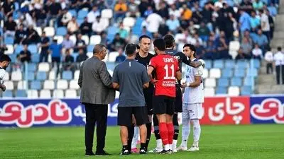مناظره نصیرزاده و اصغرزاده در رابطه با حکم احتمالی دیدار ملوان و تراکتور