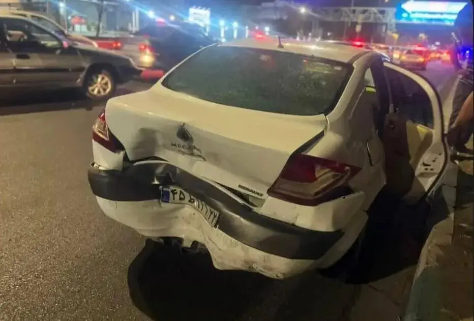 تصادف شدید سیروس دین محمدی