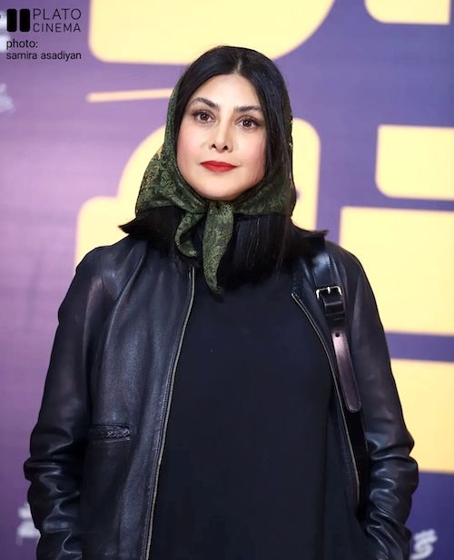 استایل مشکی آزاده صمدی