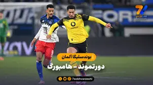 خلاصه بازی دورتموند 1 - هامبورگ 1