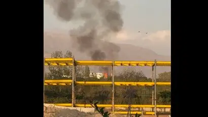  وقوع آتش سوزی در مجموعه ورزشی انقلاب 