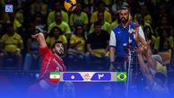 خلاصه بازی والیبال ایران 0  - برزیل 3 (لیگ ملت‌های والیبال)