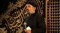 نوحه خوانی شنیدنی محمود کریمی در حضور رهبر انقلاب؛ ای ایران خدایی را بشنوید