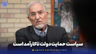 سیاست حمایت دولت ناکارآمد است 