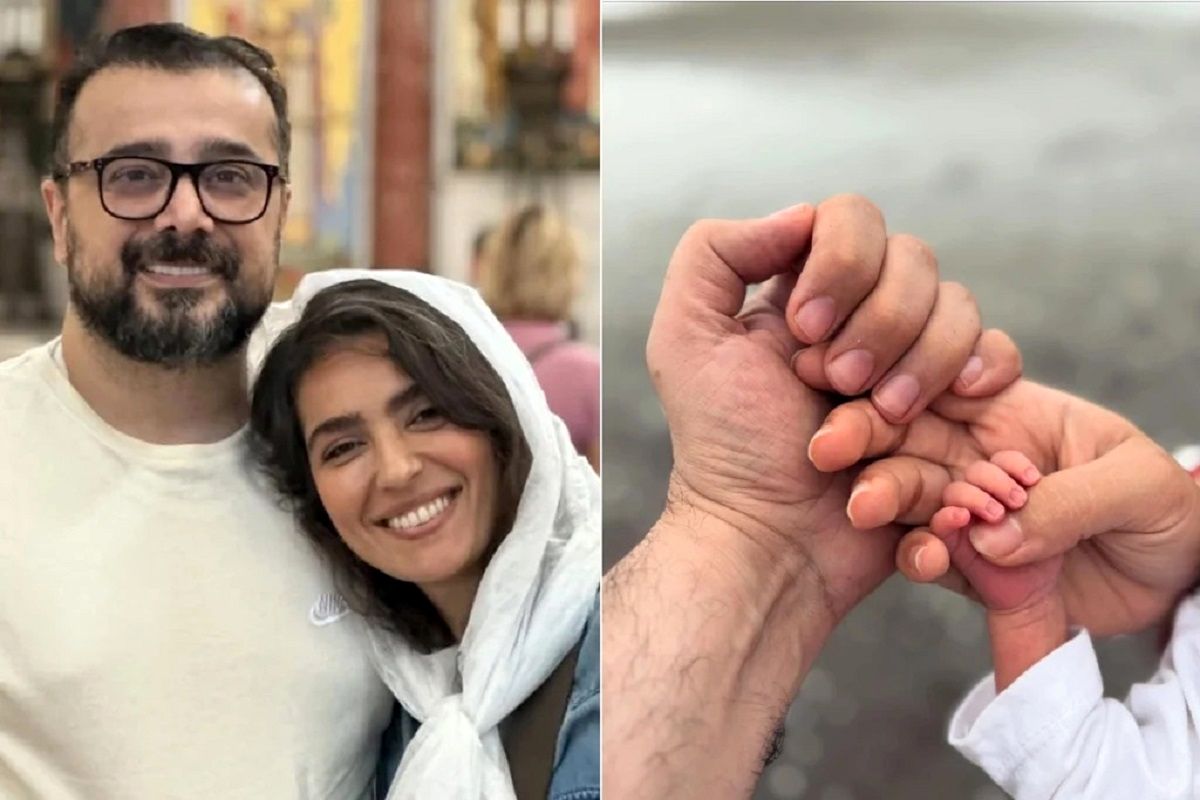 عکس جذاب پسر مونا کرمی در روزهای جنگی